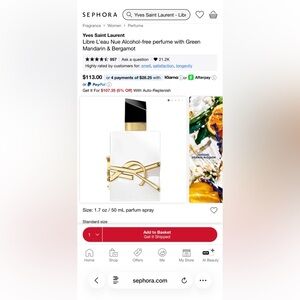 Yves Saint Laurent White and Gold Fragrance